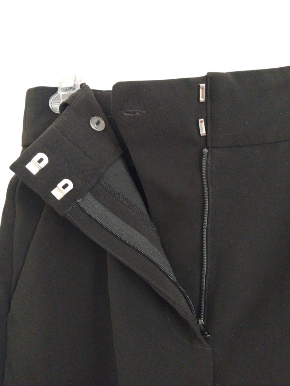 H&M Tailored High-Waist Women's Shorts Excellent Condition Black Dressy Classy - Picture 3 of 8